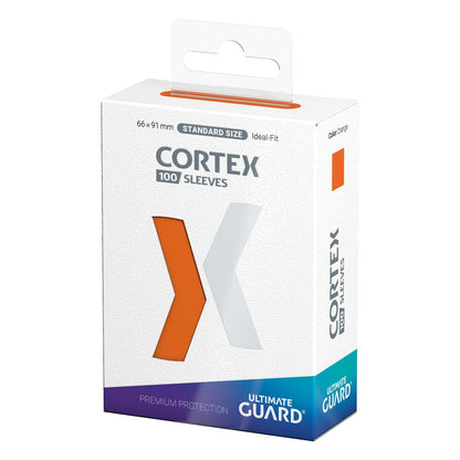 Cortex Sleeves Standard Size  (100) - Orange
