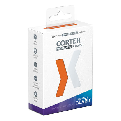 Cortex Sleeves Standard Size  (100) - Orange