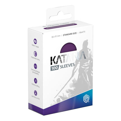 Katana Sleeves Standard Size (100) - Iris Bloom