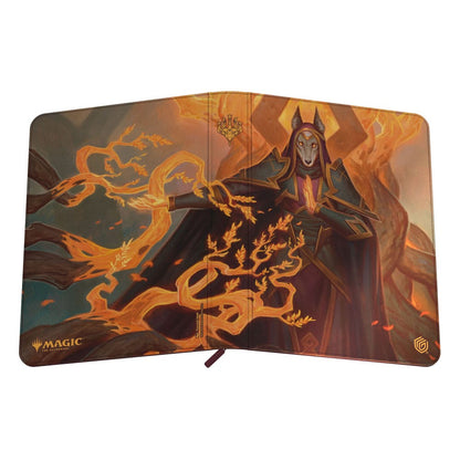Zipfolio 360 18-Pocket Xenoskin - Tarkir Dragonstorm, Abzan Devotee